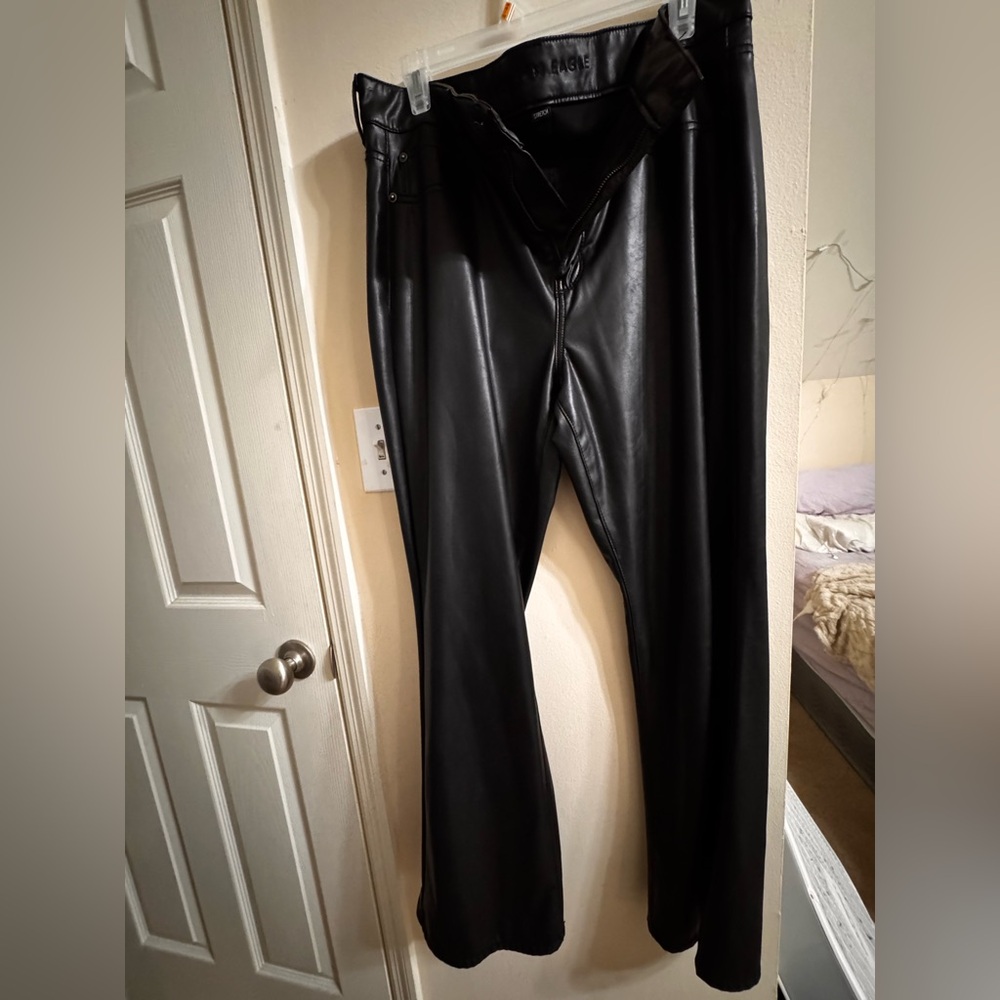 American Eagle Outfitters Black Flare Pants